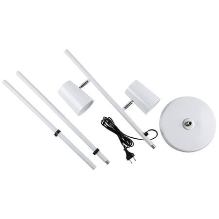 купить Торшер свд 12Вт 4500К 900лм белый ULM-T600 2х6W диммер в Самаре Торшер свд 12Вт 4500К 900лм белый ULM-T600 2х6W диммер