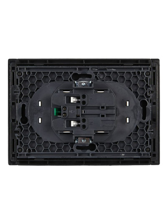 купить Фортепиано черный розетка скрытая 2-мест заземление шторки быстрозажим. клем. IP20 б/к в Самаре Фортепиано черный розетка скрытая 2-мест заземление шторки быстрозажим. клем. IP20 б/к