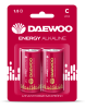 купить Батарейка C(R14,LR14) алкалиновая BL2 Daewoo  в Самаре Батарейка C(R14,LR14) алкалиновая BL2 Daewoo