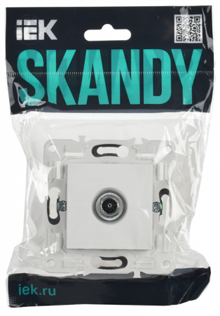 купить SKANDY Роз. TV оконечная SK-A12W арк. бел. IEK в Самаре SKANDY Роз. TV оконечная SK-A12W арк. бел. IEK