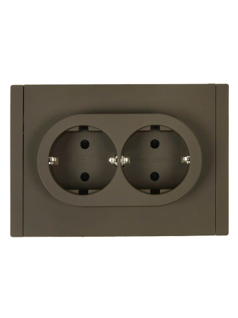 купить Фортепиано серый розетка скрытая 2-мест заземление шторки IP20  в Самаре Фортепиано серый розетка скрытая 2-мест заземление шторки IP20