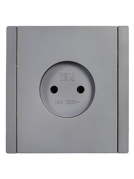 купить Фортепиано сталь розетка скрытая 1-мест IP20  в Самаре Фортепиано сталь розетка скрытая 1-мест IP20