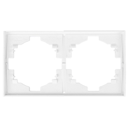 купить MIELE STRONG Рамка 2-постовая жемчуг KRANZ в Самаре MIELE STRONG Рамка 2-постовая жемчуг KRANZ