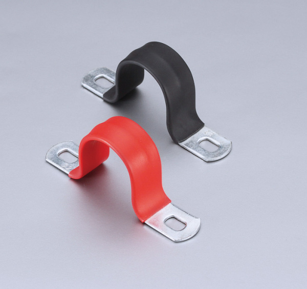 купить Скоба двухлапковая 25-26мм 100шт сталь Fortisflex с покрытием в Самаре Скоба двухлапковая 25-26мм 100шт сталь Fortisflex с покрытием