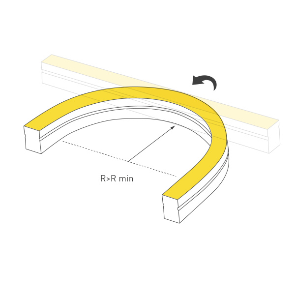 Лента герметичная MOONLIGHT-SIDE-A140-12x17mm 24V Day4000 (9.6 W/m, IP67, 5m, wire x2) (Arlight, Вывод боковой, 3 года)