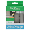 AtlasDesign Nature алюминий рамка 1-ая универсально стекло
