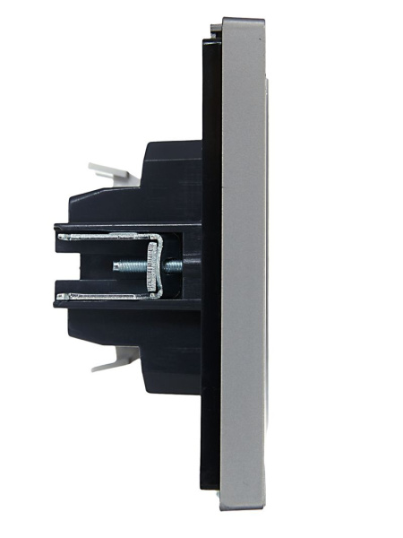 купить Фортепиано сталь выключатель 2кл с подсветкой скрытая 16А IP20  в Самаре Фортепиано сталь выключатель 2кл с подсветкой скрытая 16А IP20