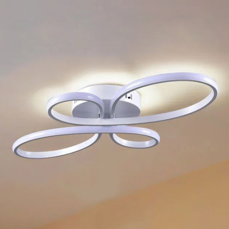 купить Светильник потолочный (люстра) свд 98Вт 3200К-4500К-6500К лм белый Камертон в Самаре Светильник потолочный (люстра) свд 98Вт 3200К-4500К-6500К лм белый Камертон