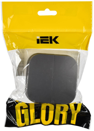 купить Глори сталь выключатель 2кл открытая 10А IP20   в Самаре Глори сталь выключатель 2кл открытая 10А IP20