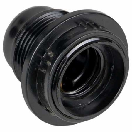 купить Патрон подвесной E27 карболит с кольцом черный EKF в Самаре Патрон подвесной E27 карболит с кольцом черный EKF