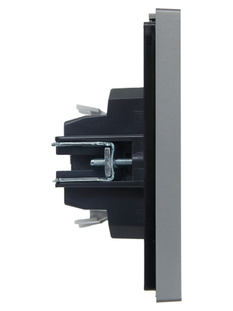 купить Фортепиано сталь переключатель 1кл с подсветкой скрытая 10А IP20  в Самаре Фортепиано сталь переключатель 1кл с подсветкой скрытая 10А IP20