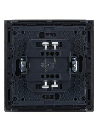 купить Фортепиано сталь переключатель 1кл с подсветкой скрытая 10А IP20  в Самаре Фортепиано сталь переключатель 1кл с подсветкой скрытая 10А IP20