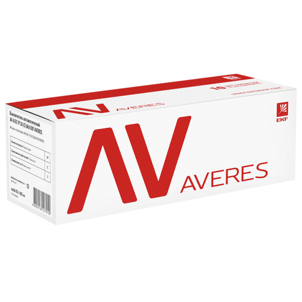 Автомат 1Р 4А C 6кА AV-6 EKF AVERES  DC