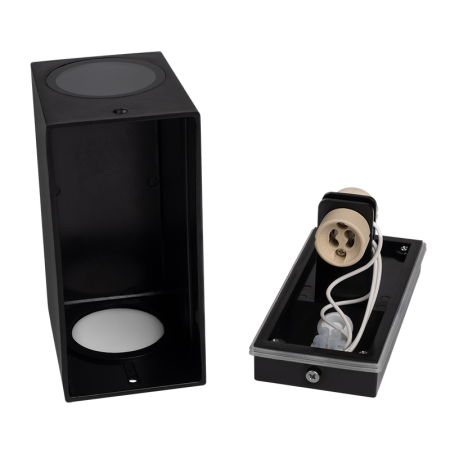 купить Светильник настенный 2*35Вт GU10 IP65 черный пластик Jazzway в Самаре Светильник настенный 2*35Вт GU10 IP65 черный пластик Jazzway