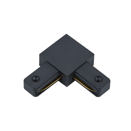 купить Соединитель " L" для однофазного трека черный IN HOME пластик в Самаре Соединитель " L" для однофазного трека черный IN HOME пластик