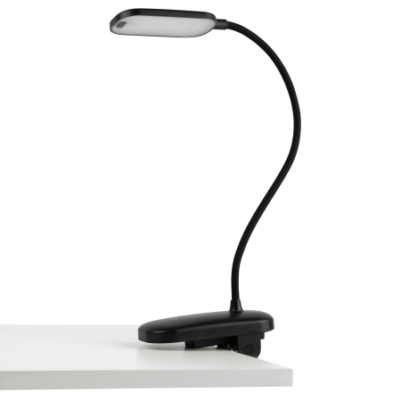 купить Светильник настольный свд 6Вт 3000-6500К лм черный прищепка диммер аккумулятор ЭРА управление жестом в Самаре Светильник настольный свд 6Вт 3000-6500К лм черный прищепка диммер аккумулятор ЭРА управление жестом
