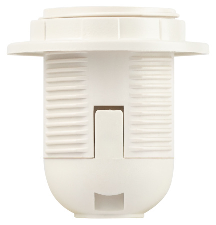 купить Патрон подвесной E27 пластик с кольцом белый ЭРА в Самаре Патрон подвесной E27 пластик с кольцом белый ЭРА