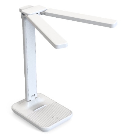 купить Светильник настольный свд 11Вт 6000К 550лм белый подставка диммер сенсор GLTL-047 General 2 плафона в Самаре Светильник настольный свд 11Вт 6000К 550лм белый подставка диммер сенсор GLTL-047 General 2 плафона