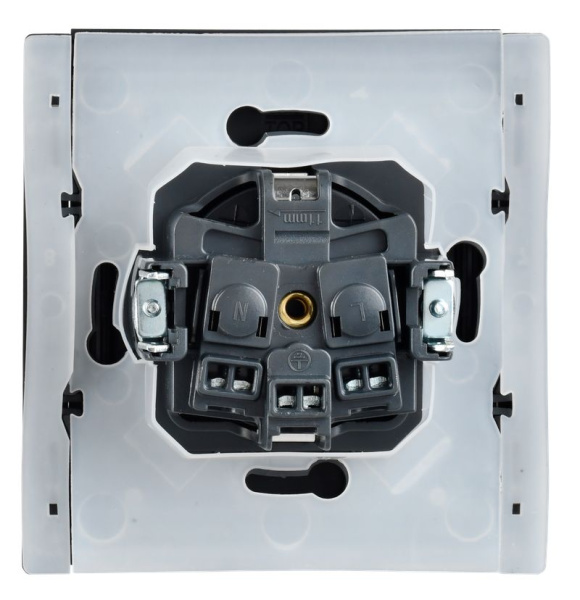 купить Фортепиано сталь розетка скрытая 1-мест заземление с крышкой шторки IP44  в Самаре Фортепиано сталь розетка скрытая 1-мест заземление с крышкой шторки IP44