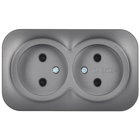 купить GLORY Роз. 2-я без з/к/ш о/у 10А РС22-2-ХСм сталь м. IEK в Самаре GLORY Роз. 2-я без з/к/ш о/у 10А РС22-2-ХСм сталь м. IEK