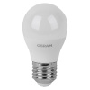Лампа свд Е27 7Вт 3000К 560лм шар G45 матовая  Osram LED Value