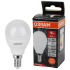 купить Лампа шар свд Е14 10Вт 4000К 800лм P45 матовый Osram LED Value black в Самаре Лампа шар свд Е14 10Вт 4000К 800лм P45 матовый Osram LED Value black
