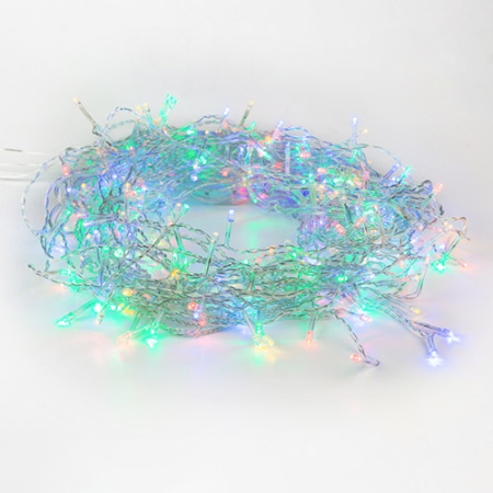 купить Гирлянда нить 20м мультицвет 160свд с контроллером IP20 прозрачный провод 8реж в Самаре Гирлянда нить 20м мультицвет 160свд с контроллером IP20 прозрачный провод 8реж