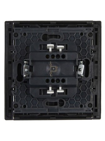 купить Фортепиано серый выключатель 1кл с подсветкой скрытая 10А IP20  в Самаре Фортепиано серый выключатель 1кл с подсветкой скрытая 10А IP20