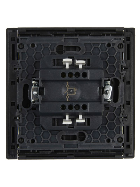 купить Фортепиано серый выключатель 1кл с подсветкой скрытая 10А IP20  в Самаре Фортепиано серый выключатель 1кл с подсветкой скрытая 10А IP20