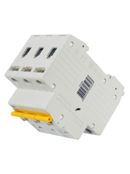 купить Автомат 3Р 40А C 6кА ВА47-60М IEK в Самаре Автомат 3Р 40А C 6кА ВА47-60М IEK