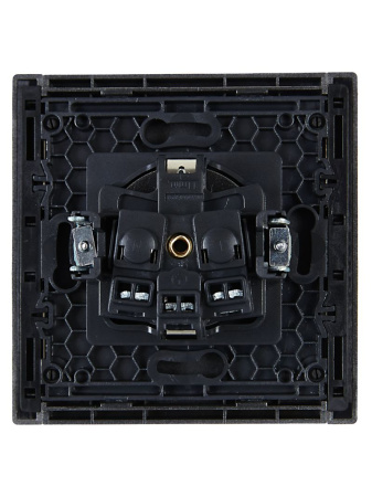 купить Фортепиано сталь розетка скрытая 1-мест заземление IP20  в Самаре Фортепиано сталь розетка скрытая 1-мест заземление IP20