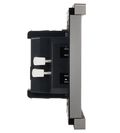 купить Фортепиано сталь выключатель кнопочный 1кл скрытая 10А IP20  в Самаре Фортепиано сталь выключатель кнопочный 1кл скрытая 10А IP20