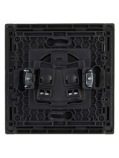 купить Фортепиано серый розетка скрытая 1-мест IP20  в Самаре Фортепиано серый розетка скрытая 1-мест IP20