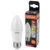 купить Лампа свеча свд Е27 12Вт 3000К 960лм B39 матовая Osram LED Value black в Самаре Лампа свеча свд Е27 12Вт 3000К 960лм B39 матовая Osram LED Value black