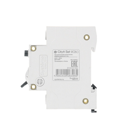 Дифавтомат 2Р 10А C тип AC 30мА 4,5кА 2мод City9 Systeme Electric