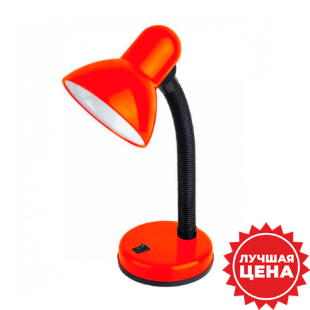 купить Светильник настольный 40Вт E27 красный подставка  в Самаре Светильник настольный 40Вт E27 красный подставка