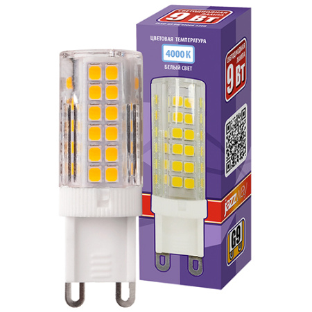 купить Лампа свд 220В G9 9Вт 4000К 590лм Jazzway в Самаре Лампа свд 220В G9 9Вт 4000К 590лм Jazzway