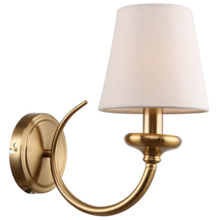 купить Светильник настенный (бра) 1*40Вт E14 латунь Rivoli классика в Самаре Светильник настенный (бра) 1*40Вт E14 латунь Rivoli классика