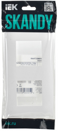 купить SKANDY Рамка 2-мест. SK-F02W арк. бел. IEK в Самаре SKANDY Рамка 2-мест. SK-F02W арк. бел. IEK