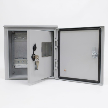 Корпус ЩУ-1/1-1 310*300*150мм серый IP54 Электростандарт