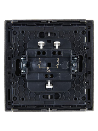 купить Фортепиано сталь выключатель 2кл скрытая 10А IP20  в Самаре Фортепиано сталь выключатель 2кл скрытая 10А IP20