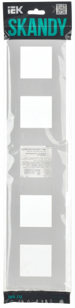 купить Сканди арктический белый  рамка 5-ая универсально в Самаре Сканди арктический белый  рамка 5-ая универсально