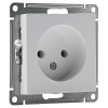 AtlasDesign белый розетка скрытая 1-мест IP20 