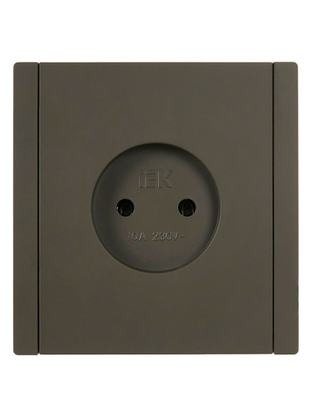 купить Фортепиано серый розетка скрытая 1-мест IP20  в Самаре Фортепиано серый розетка скрытая 1-мест IP20