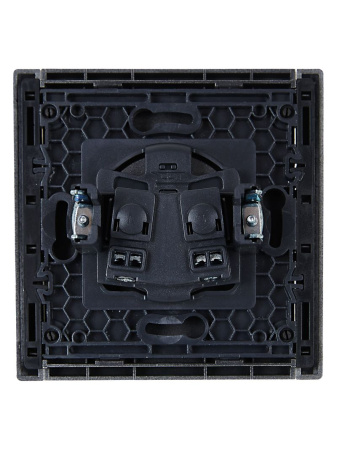 купить Фортепиано сталь розетка скрытая 1-мест шторки IP20 в Самаре Фортепиано сталь розетка скрытая 1-мест шторки IP20