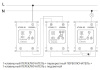 AtlasDesign белый переключатель 1кл скрытая 10А IP20 перекрестный