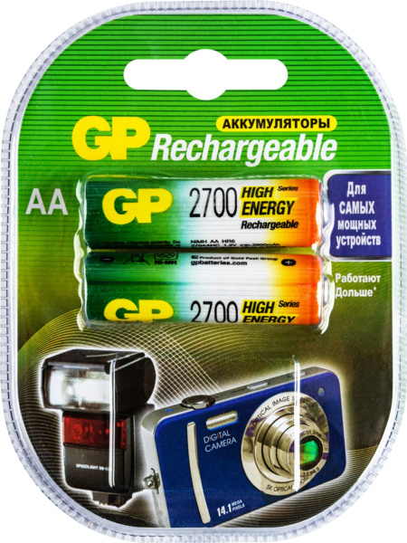 купить Аккумулятор AAA(мизинчик) 1000mAh 1,2В BL2 GP в Самаре Аккумулятор AAA(мизинчик) 1000mAh 1,2В BL2 GP