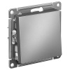 AtlasDesign сталь переключатель 1кл скрытая 10А IP20 