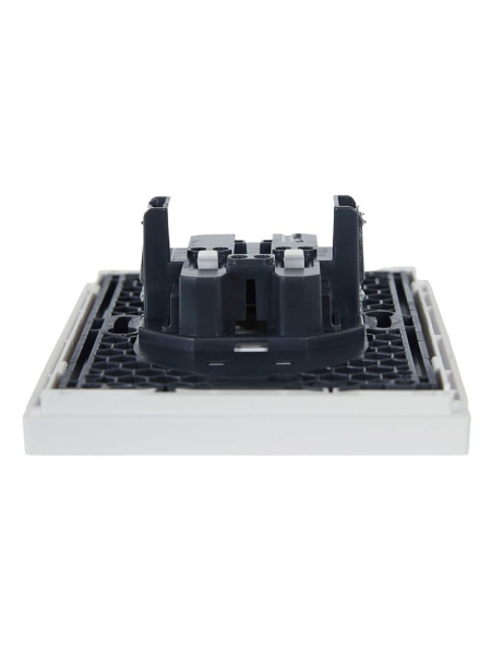 купить Фортепиано белый розетка скрытая 2-мест IP20  в Самаре Фортепиано белый розетка скрытая 2-мест IP20