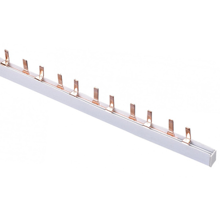 купить Шина соединительная 2Р 63А PIN 54мод 1000мм шаг 18мм DEK в Самаре Шина соединительная 2Р 63А PIN 54мод 1000мм шаг 18мм DEK